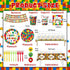 Bolake 25 Building Block Party Plates Building Block Birthday Party Supplies Decorations Serve including Disposable