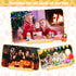 2 Sets Unpainted Nesting Dolls, Create Your Own Christmas Russian Doll Wooden Matryoshka DIY Kit