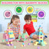 45PCS Magnetic Blocks, Toddler Girl Toys, Magnet Building Blocks, STEM Sensory Outdoor Toys for 3-5 Year Old Boys &