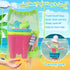 Beach Toys for Toddlers, Sand Castle Toys with 3 Buckets, 4 Shovels, Mesh Bag & Sand Molds for Kids Age 3-10