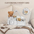 GEMII Diaper Caddy Organizer-Large Baby Caddy Organizer with Handle, Newborn Registry Essentials, Baby Shower Basket