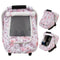 Car Seat Cover Baby Girls, Mink Dot Carseat Covers for Newborn with