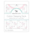 Amazing Baby Cotton Sleeping Sack with 2-way Zipper, Large (12-18mo), Pink Tiny Zebras