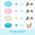60" Summer SLOOSH Splash Pad Water Toys - Sprinkler Mat for Toddler Kids Baby Play Water Games Pool Fun, Outdoor Garden