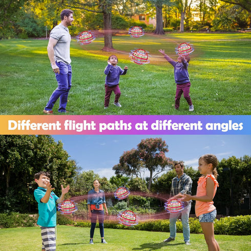 Flying Orb Ball Toy, 2024 Upgraded Boomerang Hover Ball Fidget Spinner for Kids, Cool Outdoor Gift for 6-10+ Year Olds