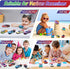 MACALOCA 1-3 4-8 Color Changing Cars Toys Bath Toys for Kids Ages Easter Basket Stuffers for Kids Grandkids Pool Water