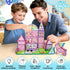 54 MAYAPHILOS PCS Magnetic Tiles, Magnetic Building Blocks with Rabbit, Carrot, Easter Egg Pattern, Construction