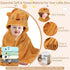Sublaga 15 5 10 Set, 32 32 Inch Pcs Baby Bath Towels- x Hooded Baby Towels and x Baby Washcloths x Hooded Toddler Towel