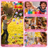 36 PACK 3D KissFree Animal Pop Balls Party Favors for Kids, Pop Fidget Balls Toys Bulk, Gifts for Boys & Girls, Goodie