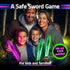 Ninja Toys Meet Samurai Swords in Glow Battle - Kids Sword Game for Ages 8-12+, 2-4 Players