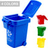 Nunkitoy (2 Inches) Mini Size Trash Can Toy,Garbage Truck's Trash Cans, Mini Curbside Vehicle Garbage Bin Trashcan