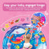 Tummy Tummy 3 KooKooBaby Water Time Mat - Large Sensory Baby Water Mat for Time & Motor Development - Leak-Proof