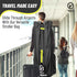 Backpack V VOLKGO Super Extra Large Stroller Bag for Airplane with Padded Shoulder Straps, Double Stroller Cover