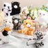 8 Pack 8 Inch Liliful Kids Plush Gifts Stuffed Animal Cat Slap Bracelets - Graduation Class Prizes Toys Wrist Band Cute
