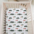 2 Pack Crib Sheets Neutral - Fitted Baby Crib Sheets Bed for Girl Boy - Standard & Toddler Mattress (Woodland Forest