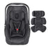 FunTankie Infant Car Seat Insert Thickened, Breathable & Fold-Go Baby Head & Body