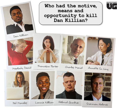 Murder Mystery Party Case Files: Killer Startup for 1+ Players, Ages 14+
