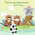 My OLi 5" Forest Animal Plush Set - Bundle of Panda, Elephant, Giraffe & Tiger for Kids & Babies (Pack of 4)