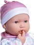 20-inch 12 La Baby Caucasian Small Soft Body Baby Doll | JC Toys - La Baby | Washable |Removable Pink Floral Outfit w/