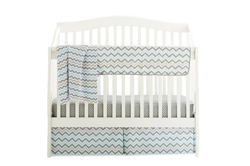 American Baby Company 100% Natural Cotton Sweater Knit Swaddle Blanket, Soft Breathable Blue for Boys and Girls