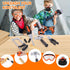 Set- 48PCS Set 3+ Kids Tool Toddler Tool Toys with Electronic Toy Drill, Tool Bag&Tool Belt&Tape Measure, Pretend Play