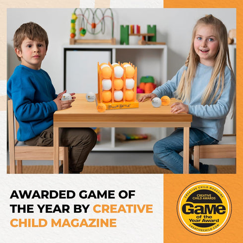Game Set (Marbled Edition) Multiplayer Fun Games for Kids & Adults - Bounce Ball Games with Multiple Battle Styles