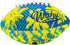 Wahu 100% Waterproof Mini Beach Football - 6.5" Teal/Yellow Outdoor Mini Football for Pool and Beach Play.