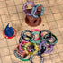 96 24 CZYY Upgraded Condition Rings PCS Status Effect Markers in Conditions & Spells Magic Book Storage Box Great DM