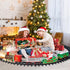 NEUBSAW Set 3 4 5 6 7 8+ Christmas Train - Hanging Train Toys Around Under The Christmas Tree w/Smoke, Whistle (Turn
