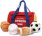Baby GUND My First Sports Bag Stuffed Plush Playset, Baby Gift Toys