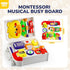 1-2 20in1 13, 1+ TOY Life Toddler Montessori Busy Board for Year Old, Baby Musical Toddler Toys, Early Educational Baby