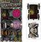 Graveyard - 48pc Double-Sided Graveyard & Terrain Pieces, Roleplaying Objects for Dungeons & Dragons, DND 5E