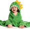 Spricoz Custom Hooded Baby Towels with Name, Personalized Bunny Easter Gifts for Toddlers,