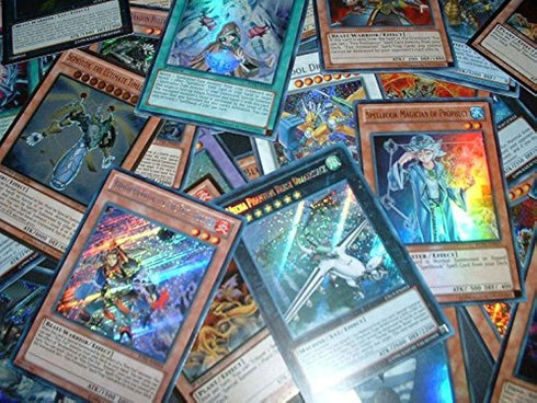 25 Assorted YuGiOh Foil Rares Cards, All Foil Cards!