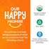 1 (Pack 8) Happy Baby Organic Creamies Freeze Dried Fruit, Veggie, & Coconut Cream Snacks, with Apple, Sweet Potato