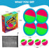 Set 4 4 Ayeboovi Toss and Catch Ball Boys Toys Outdoor Toys Yard Games Outside Games Beach Toys for Kids Ball and Catch