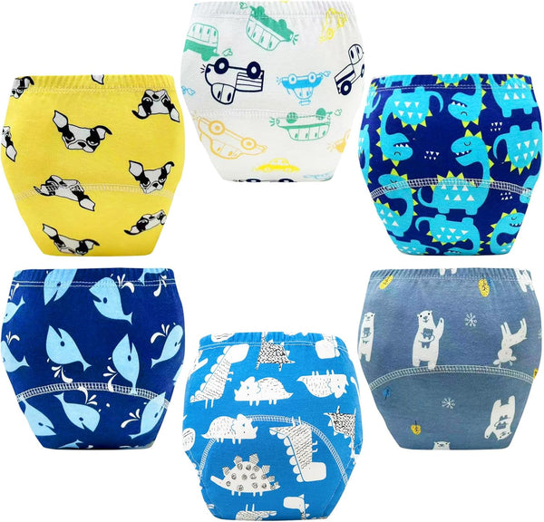 Upairy Training Pants for Girls Boys,Toddler Potty Training Underwear,Leakproof Reusable Kid Confident