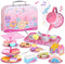 Tea Party Set for Toddles 3-5,PRE-WORLD Musical Kids Tea Set for Little