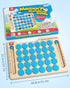 3 4 5 Coogam Memory Matching Game, Wooden Board Travel Toy with Memory Cards, Essential Activity for Road Trip