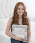 4-Layer 46x46 inches, SwaddleDesigns Cotton Muslin Luxe Blanket, Baby and Toddler Cuddle and Dream, Sterling Goodnight