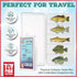 American Angler Collection Toy Fish Set with Collector Case, Miniature Figurine Fish by Toy Fish Factory