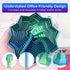 KEZPO 3D Printed Expanded Sensory Fidget Star,Transformable Stress Relief Finger Toy with Detachable Handle,for Office