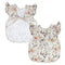 BapronBaby Flutter Delilah Floral Bapron - No Neck Tie Safer Bib for