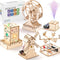 Yutin 5 in 1 STEM Kits for Kids - DIY Science Building Projects for Ages 6-12, 3D Wooden Puzzles Assembly Model Set
