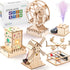 Yutin 5 in 1 STEM Kits for Kids - DIY Science Building Projects for Ages 6-12, 3D Wooden Puzzles Assembly Model Set