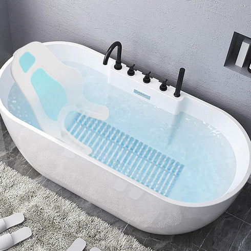 ZUNOXAZ Counter 21" Infant Sink Bather: Baby Sink Bath, Buttock Support Washing Tool for Bathtub Daily Use, Portable