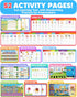 3-5, 3 4 5 Preschool Learning Activities Kindergarten Workbooks, Toddler Busy Book Handwriting Practice, Coloring