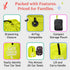 J.L. Childress Gate Check Travel Bag for Car Seats - Car Seat Travel Bag for Airplane, Includes AIRTAG Holder, Fits All