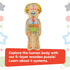 Kidzlane Boy Wooden My Body Puzzle for Toddlers & Kids - 29 Piece Boys Anatomy Puzzle Kid Play Set - Anatomy for Kids, Skeleton Toys for Kids Ages 3 Plus