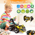 HOMETTER Building Toys for Ages 5-8, 6 in 1 Engineering Toys, STEM Learning Educational Building Set